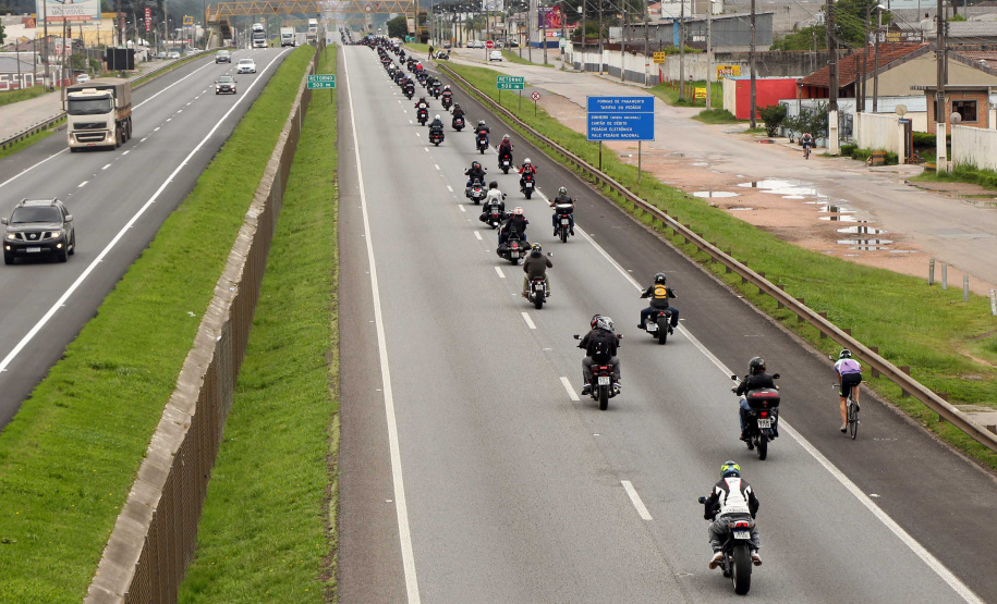 São José dos Pinhais, 25 de outubro de 2019.  3º Passeio Motociclístico do BOPE.