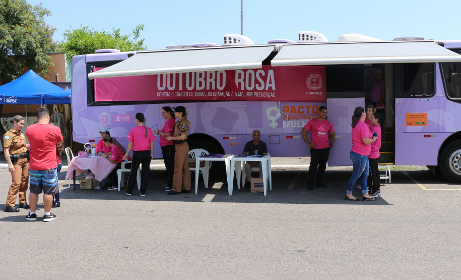 29-10-2019 Campanha Outubro Rosa 20°BPM. Curitiba, 29 de outubro de 2019. Campanha Outubro Rosa 20°BPM.