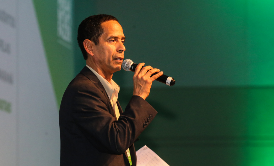 o Secretário de Estado da Segurança PúblicaCel. Marinho participa nesta quinta-feira (31),  do encontro de capacitação Governo 5.0 no Hotel Rafain Palace & Convention, em Foz do Iguaçu. Foz do Iguaçu, 31/10/2019 -  Foto: Geraldo Bubniak/AEN