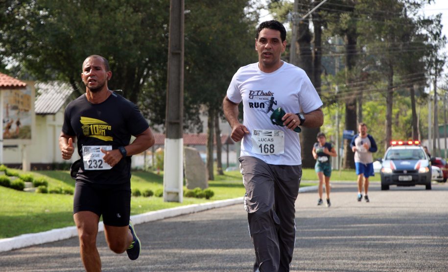 São José dos Pinhais, 03 de novembro de 2019. Desafio 10 KM do 17º BPM.