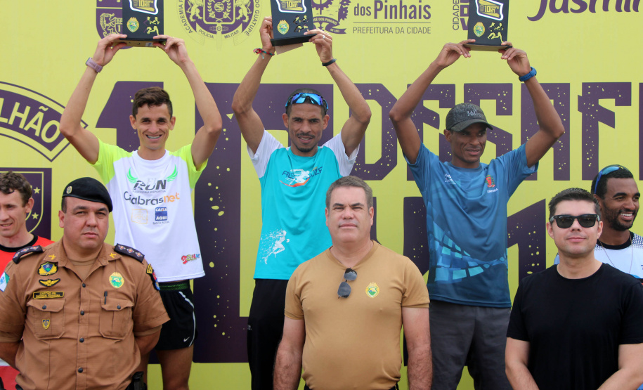 São José dos Pinhais, 03 de novembro de 2019. Desafio 10 KM do 17º BPM.