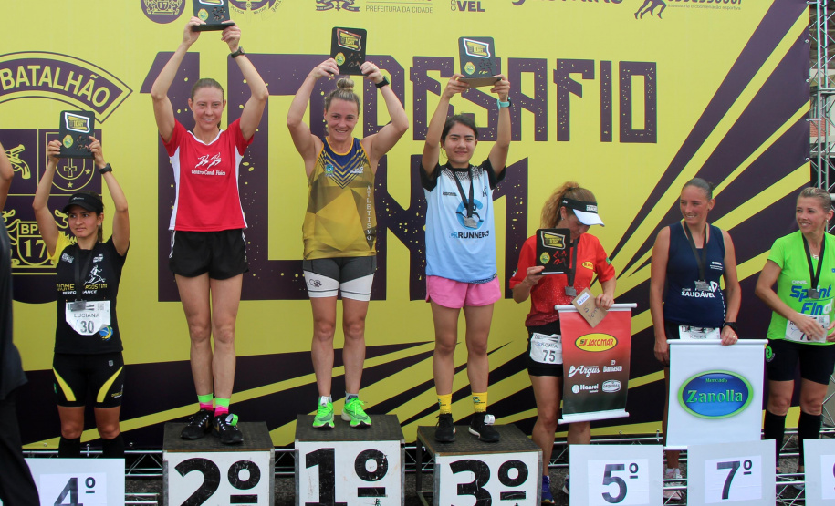 São José dos Pinhais, 03 de novembro de 2019. Desafio 10 KM do 17º BPM.