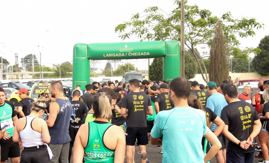São José dos Pinhais, 03 de novembro de 2019. Desafio 10 KM do 17º BPM.