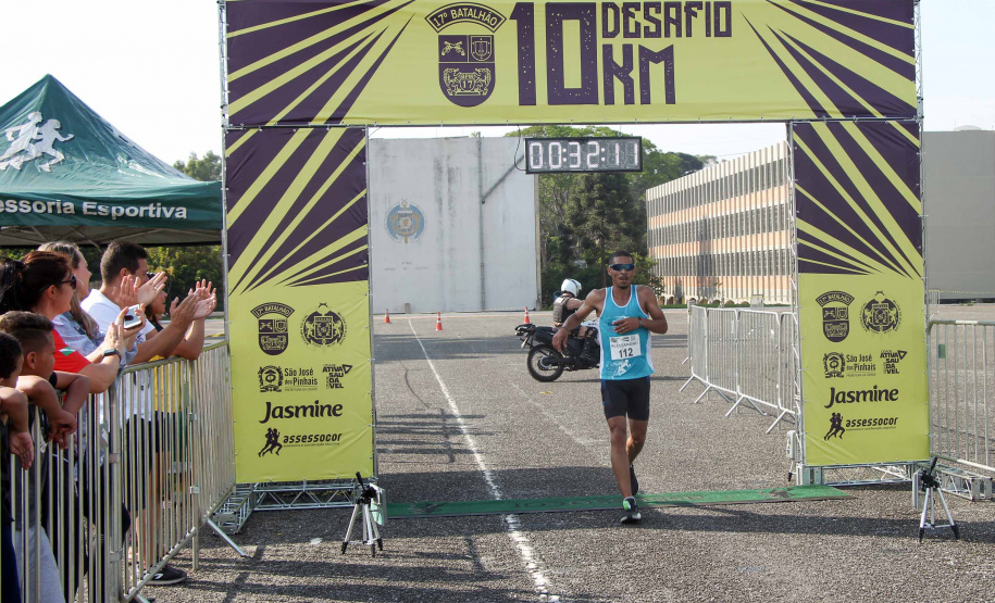 São José dos Pinhais, 1º de novembro de 2019. Desafio 10 KM do 17º BPM. Foto: Alessandro de Souza, 1º Colocado da Prova.