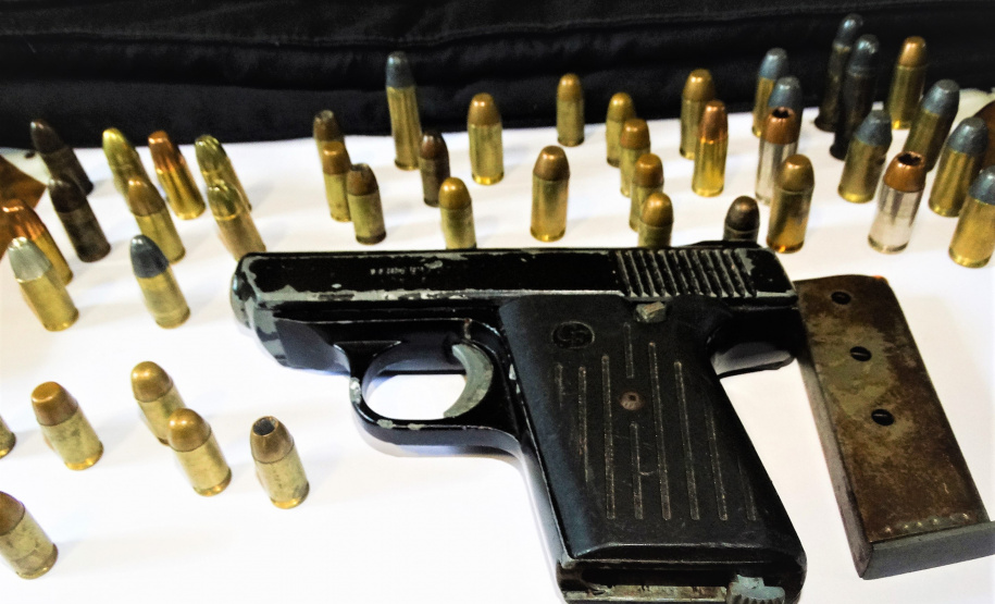 Forças policiais apreendem mais de 4,6 mil armas de fogo no Estado -