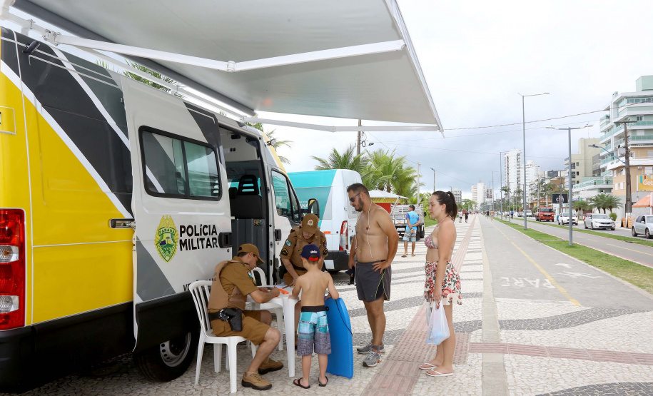 Operação verão, Matinhos. Foto:Jaelson Lucas / ANPr