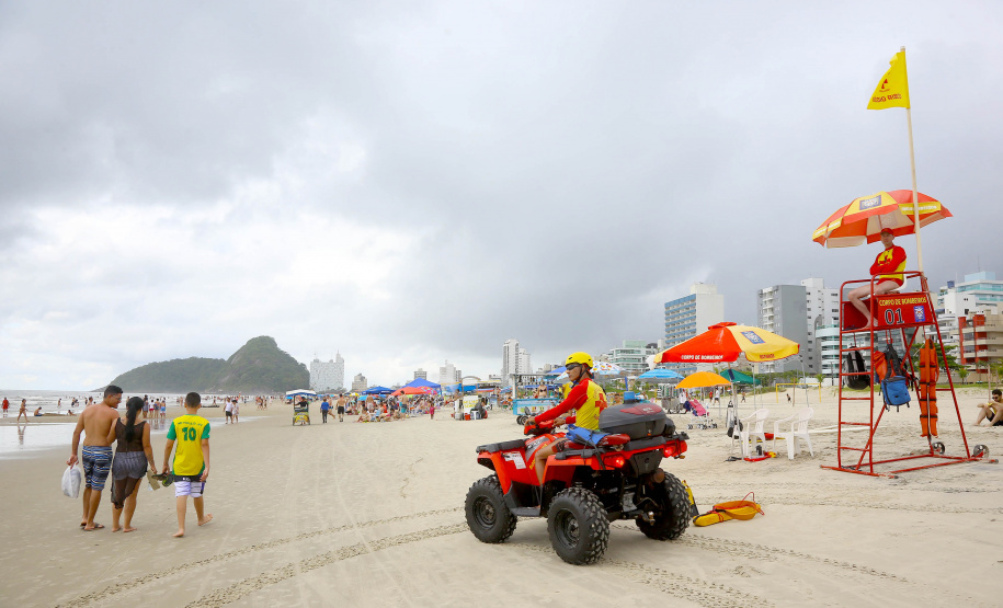 Operação verão, Matinhos. Foto:Jaelson Lucas / ANPr