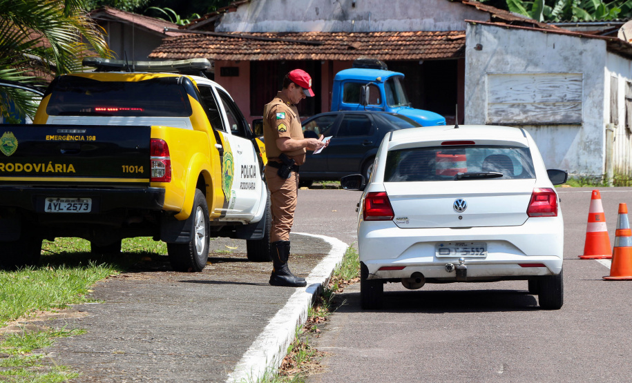Matinhos, 27 de dezembro de 2018. Blitz BPRv