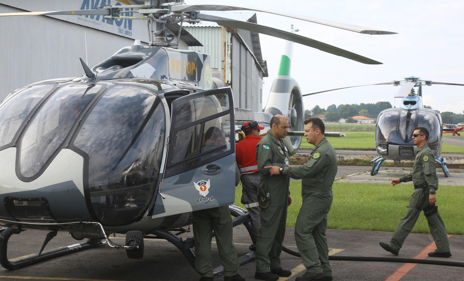 Governo do Paraná envia helicóptero do Batalhão de Operações Aéreas (BPMOA)  para auxiliar nas buscas de pessoas desaparecidas em Brumadinho  -  Curitiba, 03/02/2019  -  Foto: Jaelson Lucas/ANPr