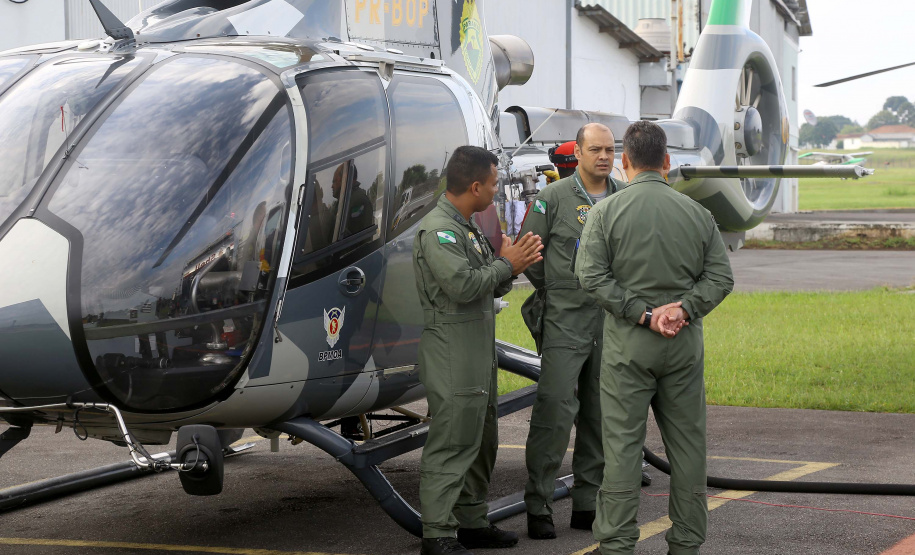 Governo do Paraná envia helicóptero do Batalhão de Operações Aéreas (BPMOA)  para auxiliar nas buscas de pessoas desaparecidas em Brumadinho  -  Curitiba, 03/02/2019  -  Foto: Jaelson Lucas/ANPr
