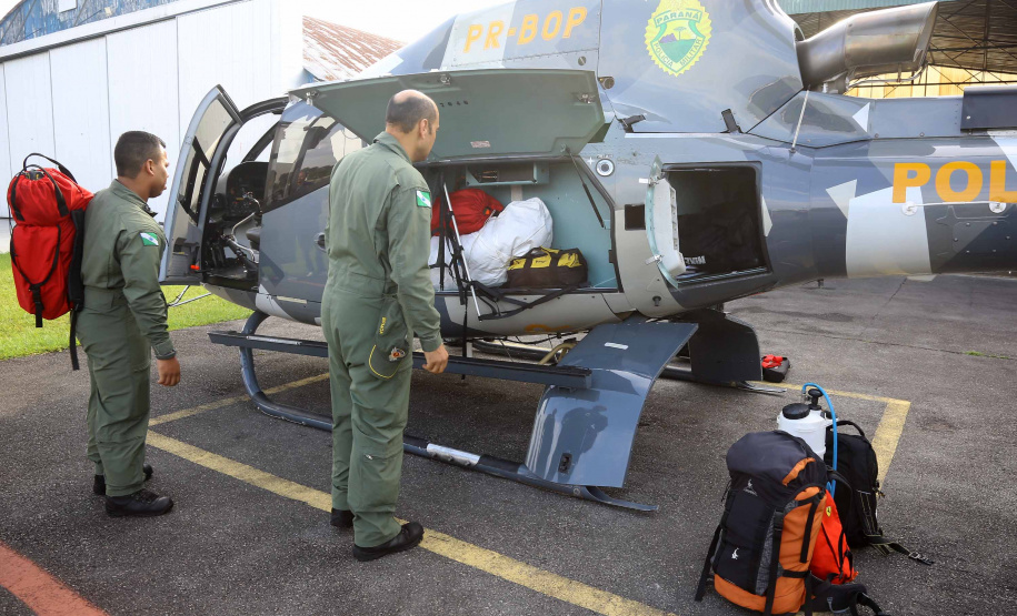Governo do Paraná envia helicóptero do Batalhão de Operações Aéreas (BPMOA)  para auxiliar nas buscas de pessoas desaparecidas em Brumadinho  -  Curitiba, 03/02/2019  -  Foto: Jaelson Lucas/ANPr