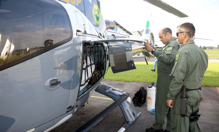 Governo do Paraná envia helicóptero do Batalhão de Operações Aéreas (BPMOA)  para auxiliar nas buscas de pessoas desaparecidas em Brumadinho  -  Curitiba, 03/02/2019  -  Foto: Jaelson Lucas/ANPr