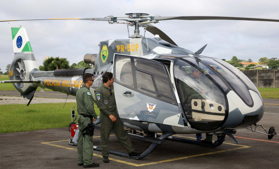 Governo do Paraná envia helicóptero do Batalhão de Operações Aéreas (BPMOA)  para auxiliar nas buscas de pessoas desaparecidas em Brumadinho  -  Curitiba, 03/02/2019  -  Foto: Jaelson Lucas/ANPr