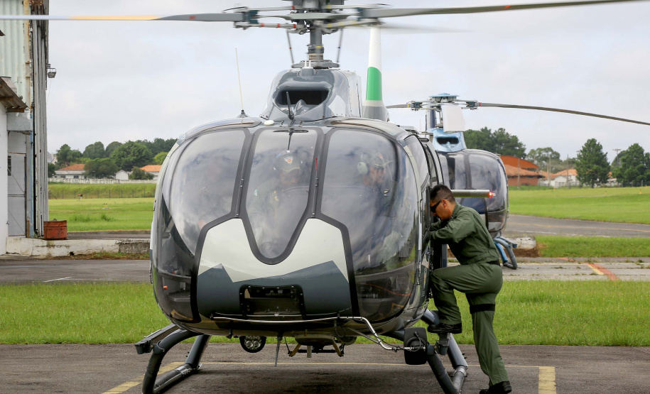 Governo do Paraná envia helicóptero do Batalhão de Operações Aéreas (BPMOA)  para auxiliar nas buscas de pessoas desaparecidas em Brumadinho  -  Curitiba, 03/02/2019  -  Foto: Jaelson Lucas/ANPr