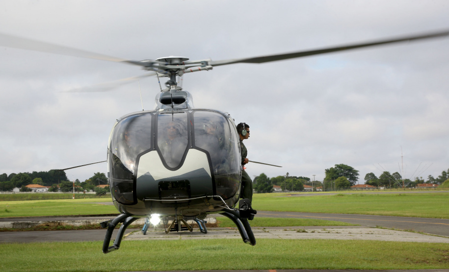 Governo do Paraná envia helicóptero do Batalhão de Operações Aéreas (BPMOA)  para auxiliar nas buscas de pessoas desaparecidas em Brumadinho  -  Curitiba, 03/02/2019  -  Foto: Jaelson Lucas/ANPr