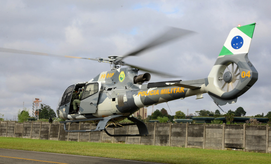 Governo do Paraná envia helicóptero do Batalhão de Operações Aéreas (BPMOA)  para auxiliar nas buscas de pessoas desaparecidas em Brumadinho  -  Curitiba, 03/02/2019  -  Foto: Jaelson Lucas/ANPr
