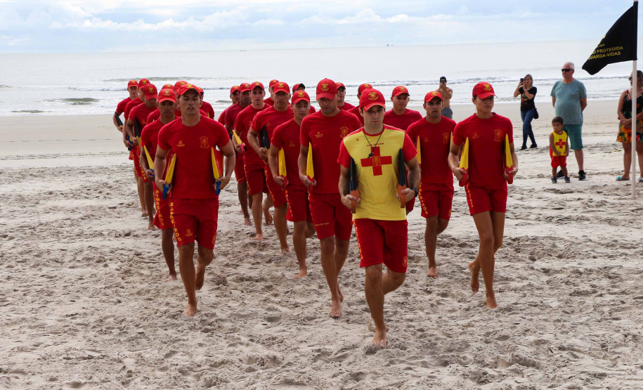 07-02-2019 - Operação Verão 2018/2019 - Formatura dos Bombeiros Guarda-Vidas Matinhos, 07 de fevereiro de 2019. Operação Verão 2018/2019 - Formatura dos Bombeiros Guarda-Vidas