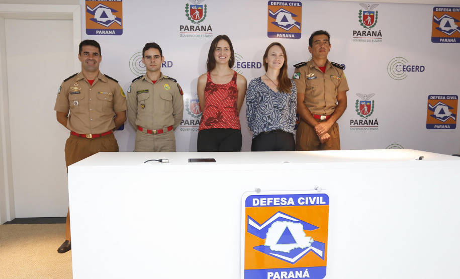 Defesa Civil - Equipe que trabalhou no desastre de Brumadinho, MG. Curitiba, 13-02-19.Foto: Arnaldo Alves / ANPr.