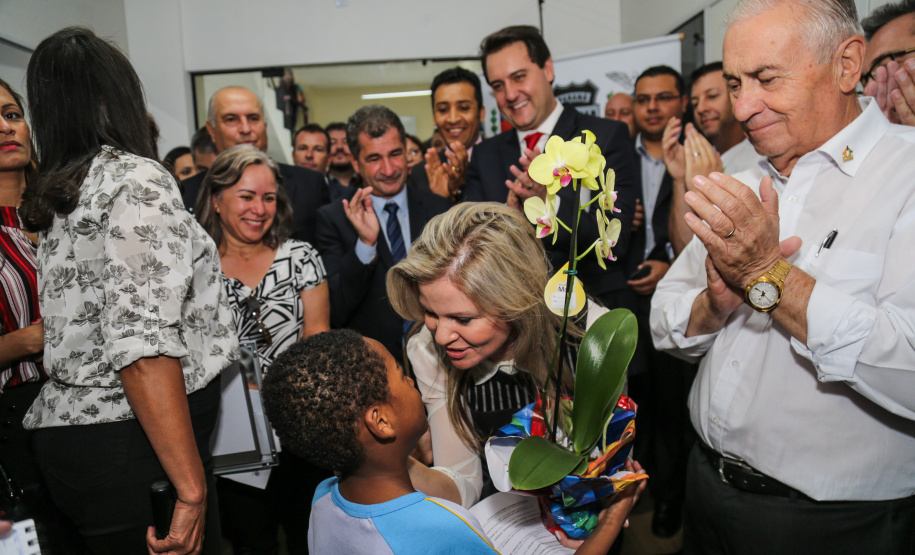 O governador Carlos Massa Ratinho Junior inaugura nesta terça-feira (19), a nova sede da Delegacia da Mulher e do Adolescente de São José dos Pinhais, na Região Metropolitana de Curitiba.  Curitiba, 19/02/2019 -  Foto: Geraldo Bubniak/ANPr