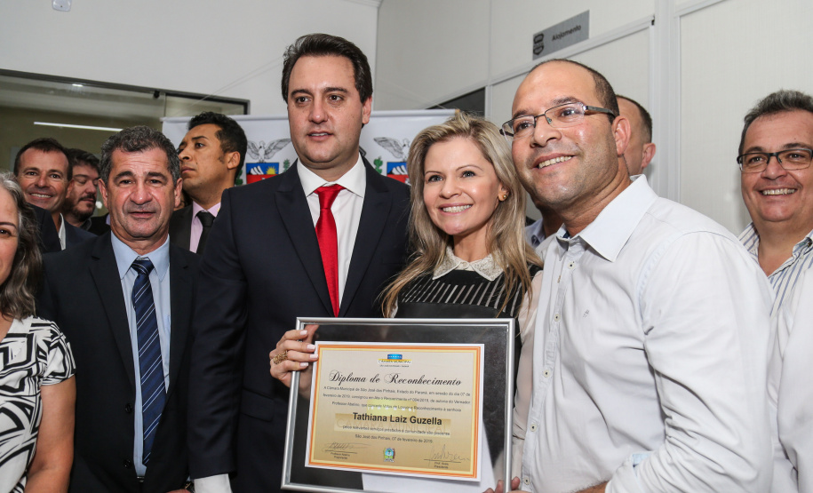 O governador Carlos Massa Ratinho Junior inaugura nesta terça-feira (19), a nova sede da Delegacia da Mulher e do Adolescente de São José dos Pinhais, na Região Metropolitana de Curitiba.  Curitiba, 19/02/2019 -  Foto: Geraldo Bubniak/ANPr