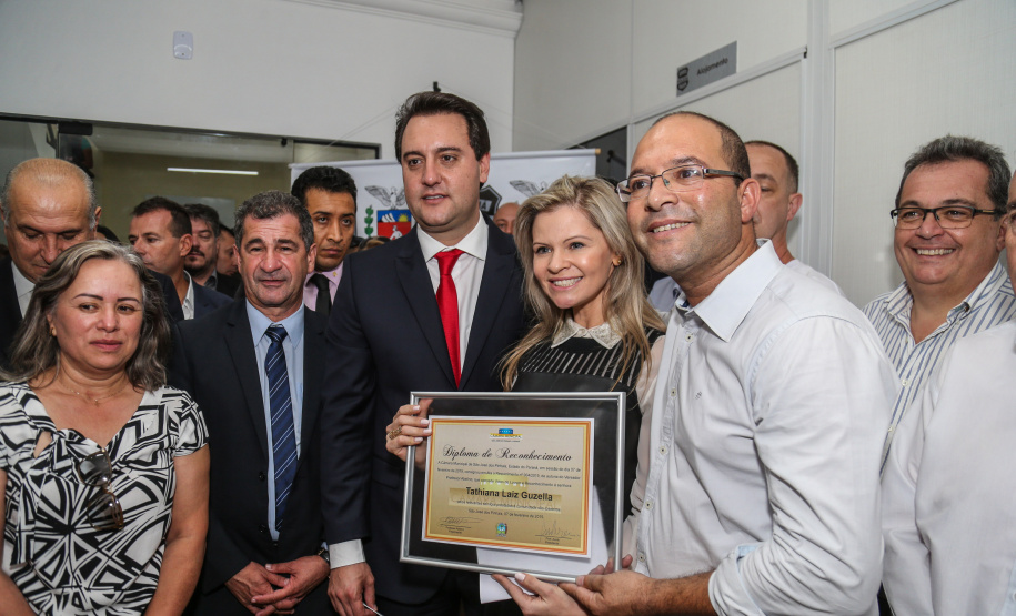 O governador Carlos Massa Ratinho Junior inaugura nesta terça-feira (19), a nova sede da Delegacia da Mulher e do Adolescente de São José dos Pinhais, na Região Metropolitana de Curitiba.  Curitiba, 19/02/2019 -  Foto: Geraldo Bubniak/ANPr