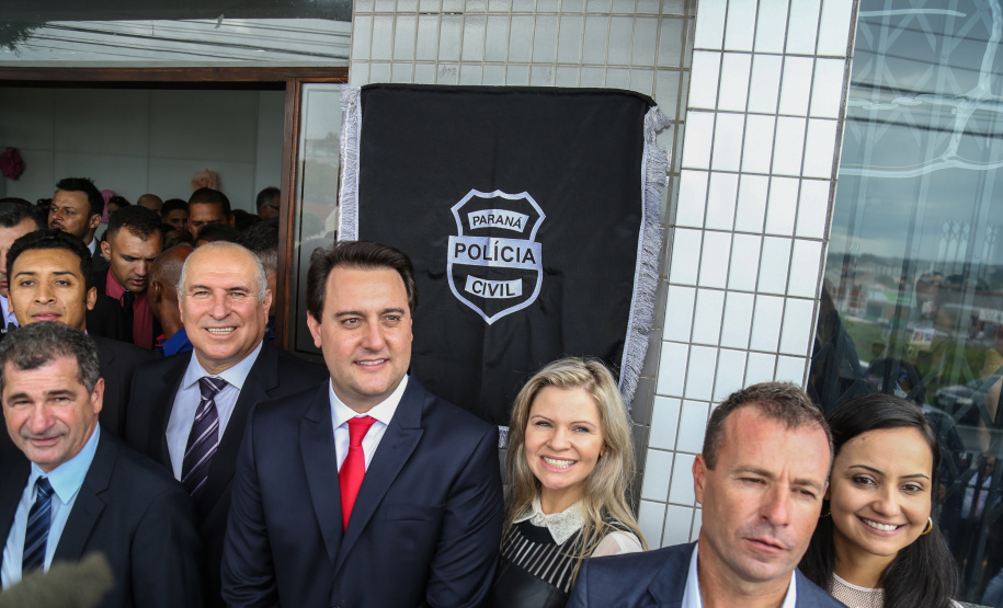 O governador Carlos Massa Ratinho Junior inaugura nesta terça-feira (19), a nova sede da Delegacia da Mulher e do Adolescente de São José dos Pinhais, na Região Metropolitana de Curitiba.  Curitiba, 19/02/2019 -  Foto: Geraldo Bubniak/ANPr