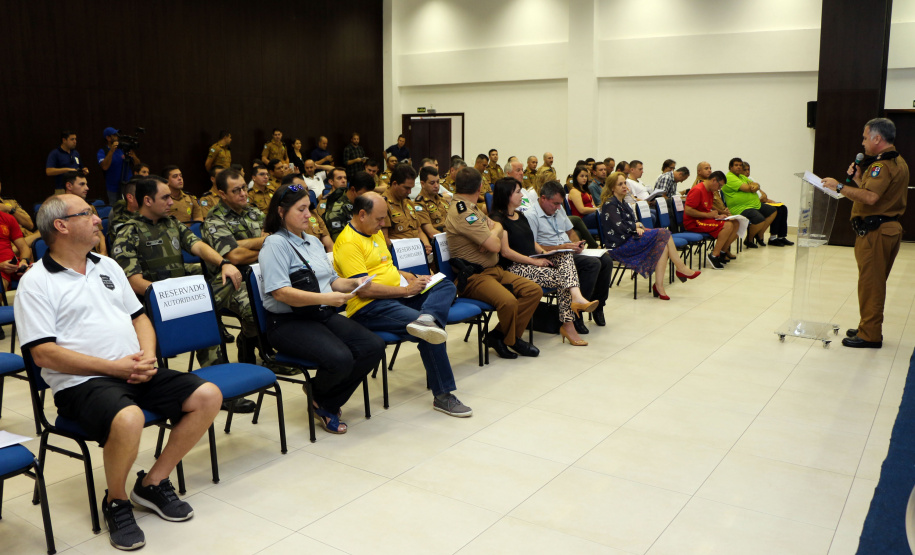 Matinhos, 22 de fevereiro de 2019. Operação Verão 2018/2019 - Reunião de Balanço Geral dos Dois Meses de Operação Verão