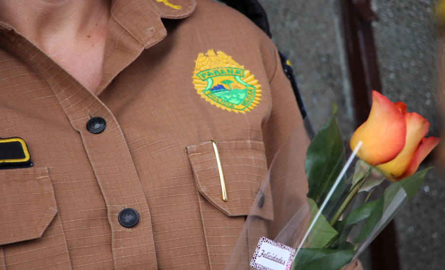 Curitiba, 26 de fevereiro de 2019. Homenagem as policiais militares pelo dia internacional da mulher