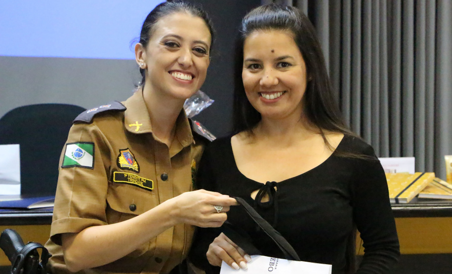Curitiba, 26 de fevereiro de 2019. Homenagem as policiais militares pelo dia internacional da mulher