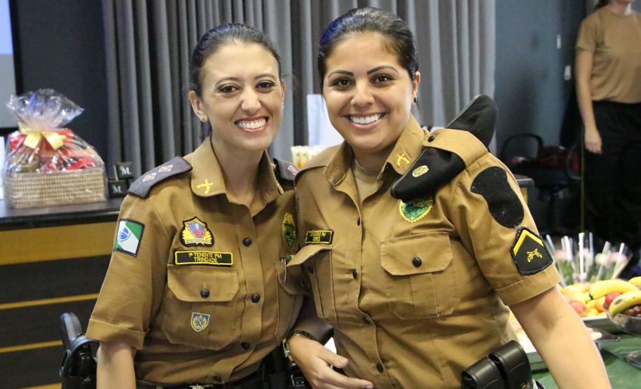 Curitiba, 26 de fevereiro de 2019. Homenagem as policiais militares pelo dia internacional da mulher