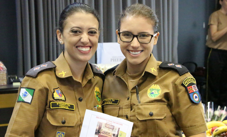 Curitiba, 26 de fevereiro de 2019. Homenagem as policiais militares pelo dia internacional da mulher