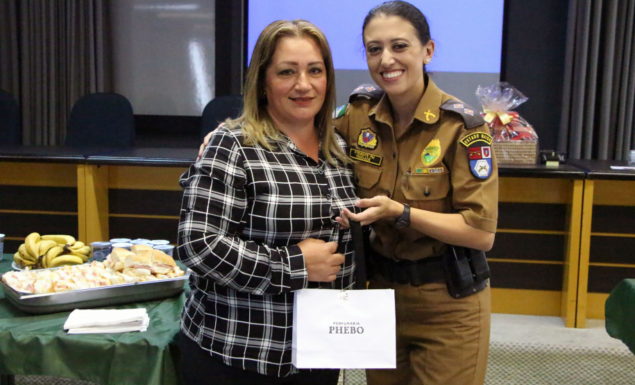 Curitiba, 26 de fevereiro de 2019. Homenagem as policiais militares pelo dia internacional da mulher