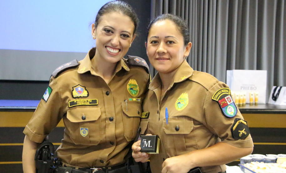 Curitiba, 26 de fevereiro de 2019. Homenagem as policiais militares pelo dia internacional da mulher