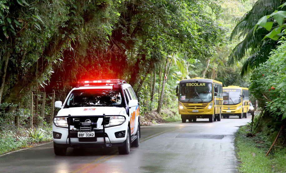A Coordenadoria Estadual de Proteção e Defesa Civil realiza simulado de abandono com comunidade em área de risco de Morretes, no Litoral do Paraná.  -  Morretes, 16/03/2019  -  Foto: Jaelson Lucas/ANPr