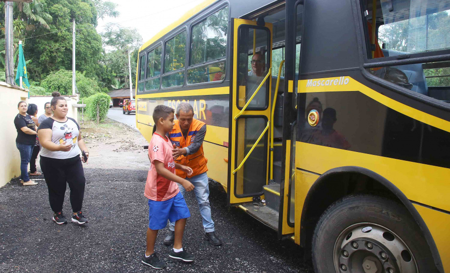 A Coordenadoria Estadual de Proteção e Defesa Civil realiza simulado de abandono com comunidade em área de risco de Morretes, no Litoral do Paraná.  -  Morretes, 16/03/2019  -  Foto: Jaelson Lucas/ANPr