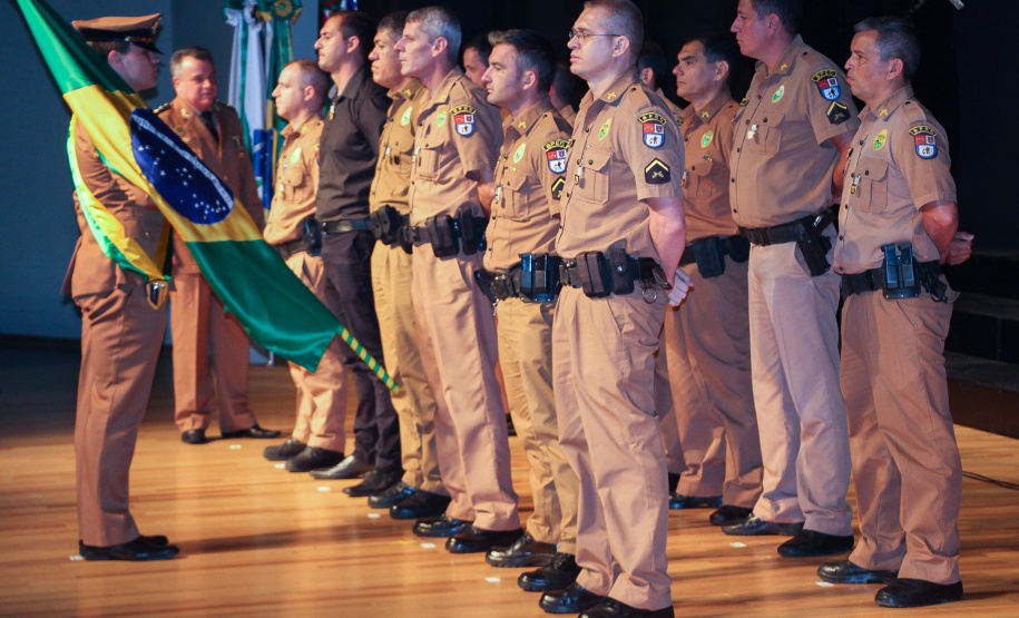 Curitiba, 19 de março de 2019. Solenidade em Comemoração ao 11º Aniversário do BPEC  -  Curitiba, 19/03/2019  -  Foto: Soldado Amanda Morais