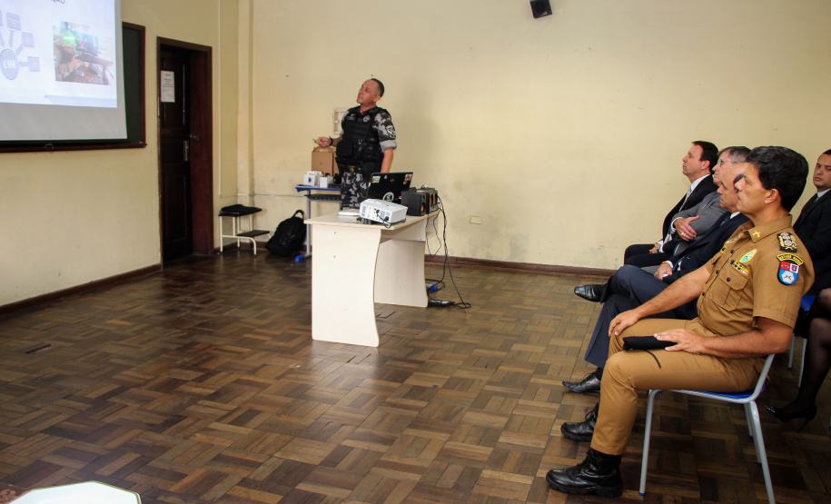 Curitiba, 19 de março de 2019. Visita do Secretário Nacional de Segurança Pública ao BOPE.