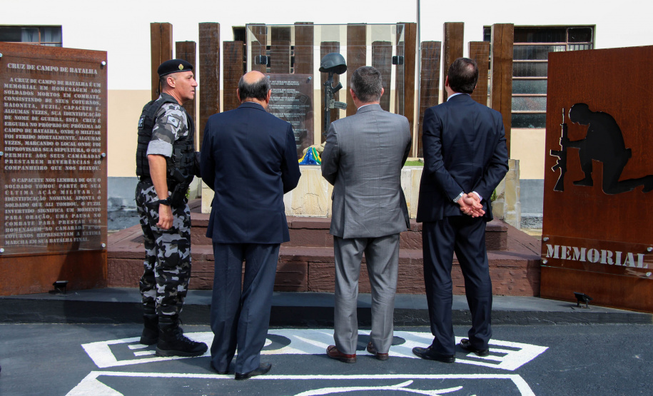 Curitiba, 19 de março de 2019. Visita do Secretário Nacional de Segurança Pública ao BOPE.Curitiba, 19 de março de 2019. Visita do Secretário Nacional de Segurança Pública ao BOPE.General Guilherme Theophilo.General Luiz Felipe Carbonell.