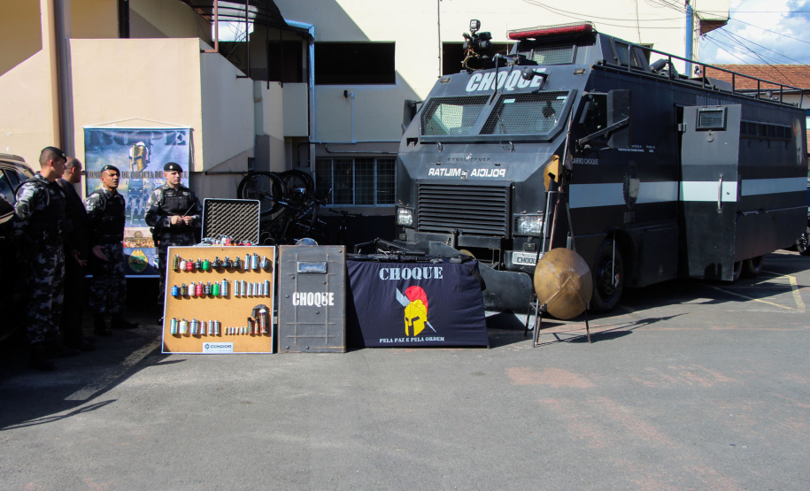 Curitiba, 19 de março de 2019. Visita do Secretário Nacional de Segurança Pública ao BOPE.