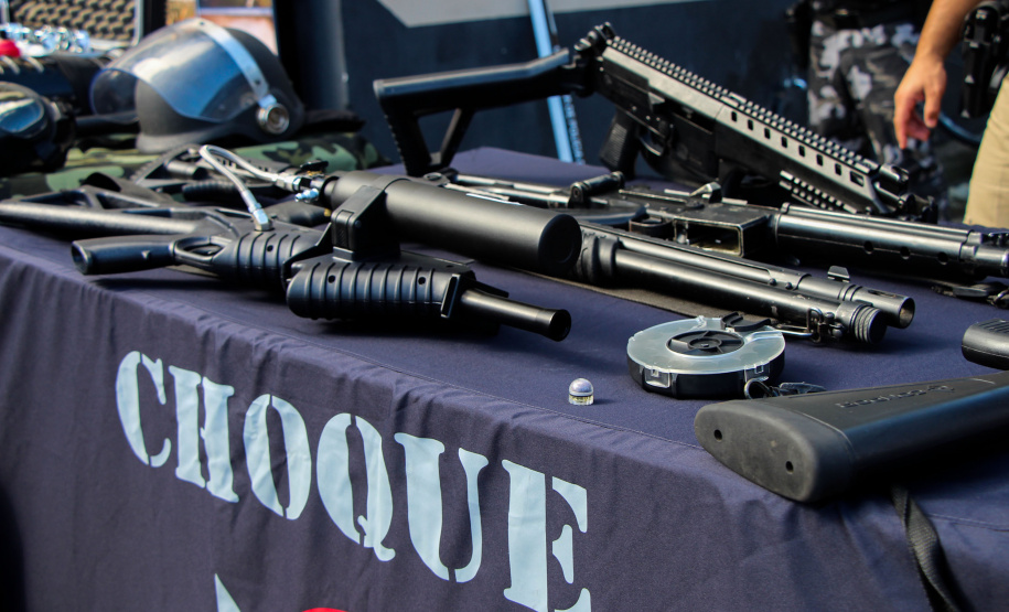 Curitiba, 19 de março de 2019. Visita do Secretário Nacional de Segurança Pública ao BOPE.