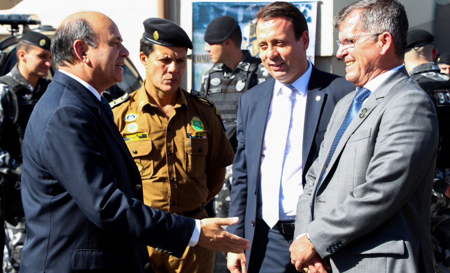 Curitiba, 19 de março de 2019. Visita do Secretário Nacional de Segurança Pública ao BOPE.