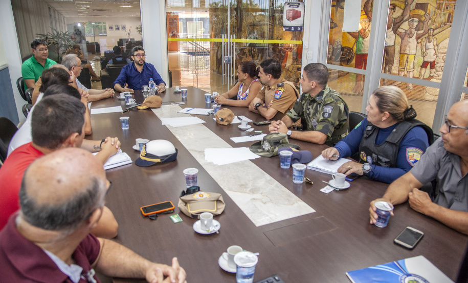 Portos do Paraná reúnem forças de segurança  -  Paranaguá, 01/04/2019  -  Foto: Cláudio Neves/APPA