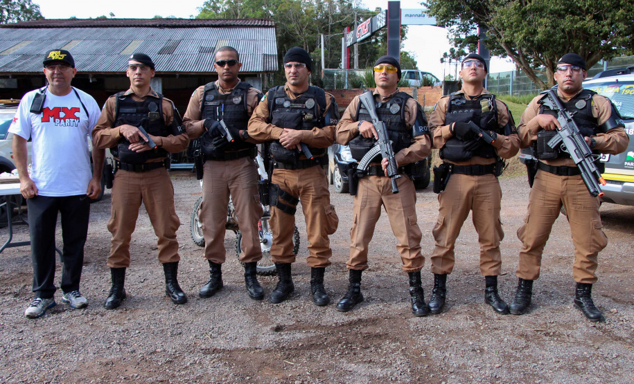 São José dos Pinhais, 30 de março de 2019. Exercício de APH Tático - 17º BPM
