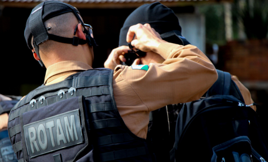 São José dos Pinhais, 30 de março de 2019. Exercício de APH Tático - 17º BPM