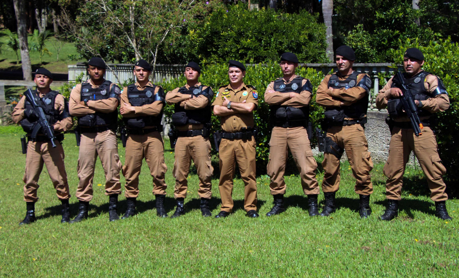São José dos Pinhais, 30 de março de 2019. Exercício de APH Tático - 17º BPM