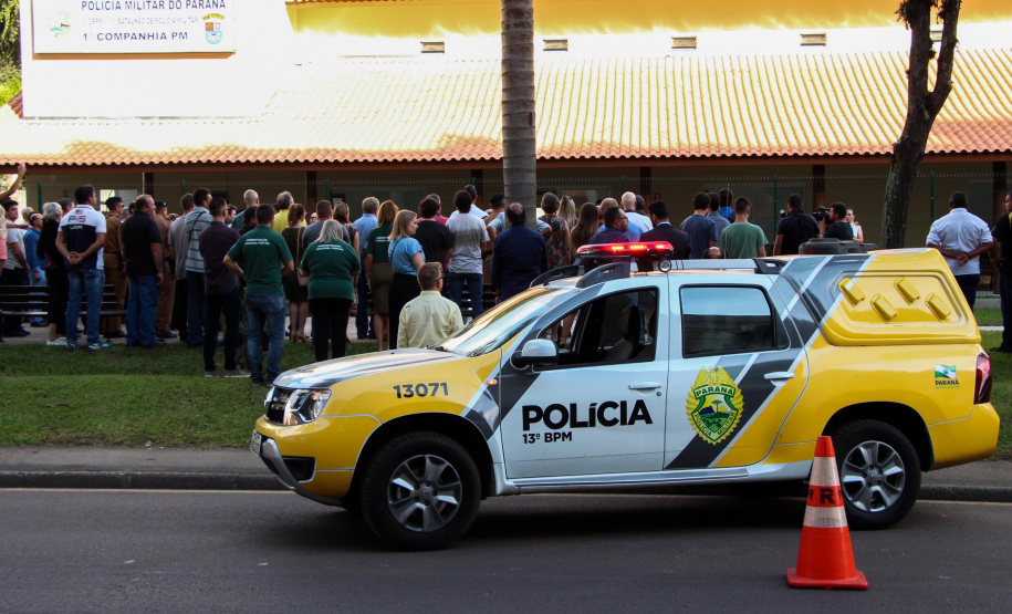 Curitiba, 02 de abril de 2019. Inauguração da Nova Sede da 1ª Cia do 13º BPM