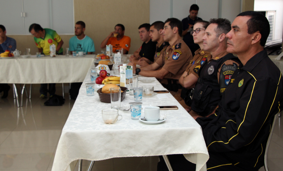 Curitiba, 02 de abril de 2019. Reunião - Corrida da Casa Militar