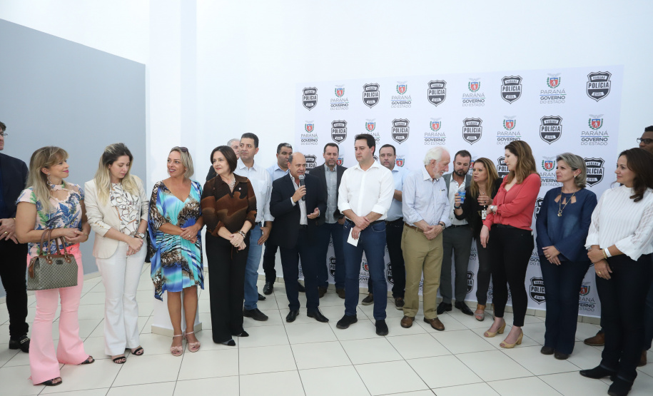 Governador Carlos Massa Ratinho Junior autoriza ampliação para 24 horas do atendimento especializado da mulher em Londrina  -  Londrina, 11/04/2019  -  Foto: Rodrigo Felix Leal/ANPr