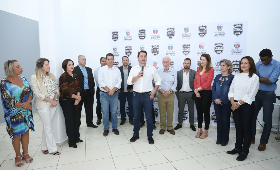 Governador Carlos Massa Ratinho Junior autoriza ampliação para 24 horas do atendimento especializado da mulher em Londrina  -  Londrina, 11/04/2019  -  Foto: Rodrigo Felix Leal/ANPr