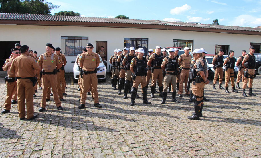 Piraquara, 12 de abril de 2019. Operação Arcanjo BPGD.